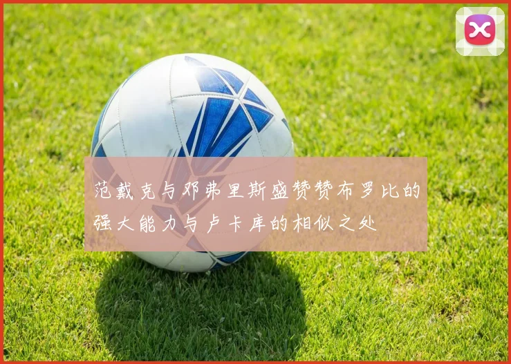 范戴克与邓弗里斯盛赞赞布罗比的强大能力与卢卡库的相似之处
